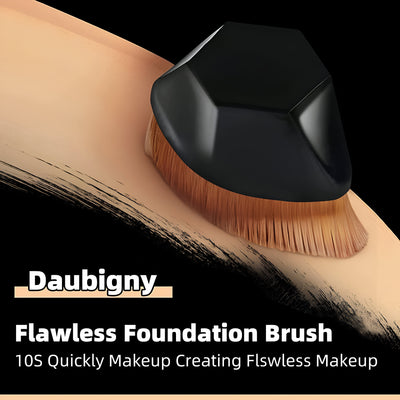 Foundation Makeup Brush  (Black) (Pack of 1)