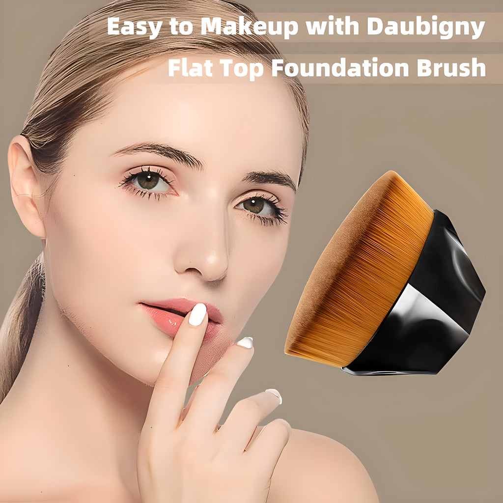 Foundation Makeup Brush  (Black) (Pack of 1)