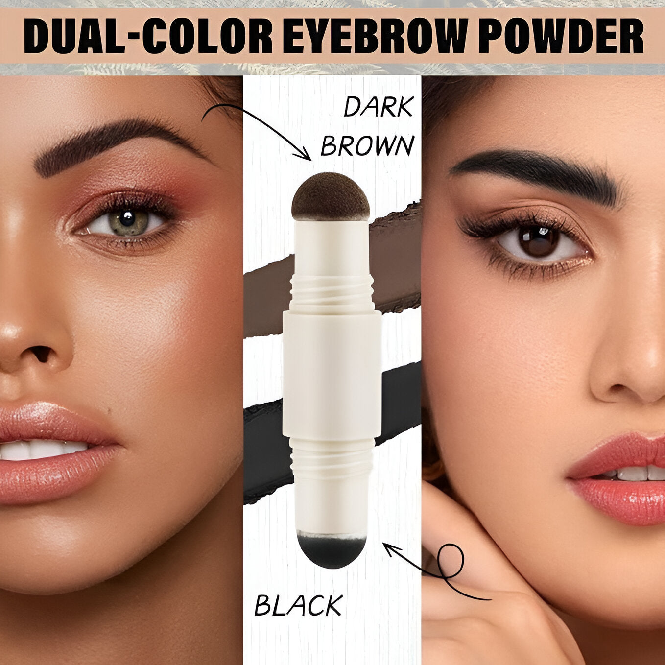 Hairline Powder (Black & Brown Powder)