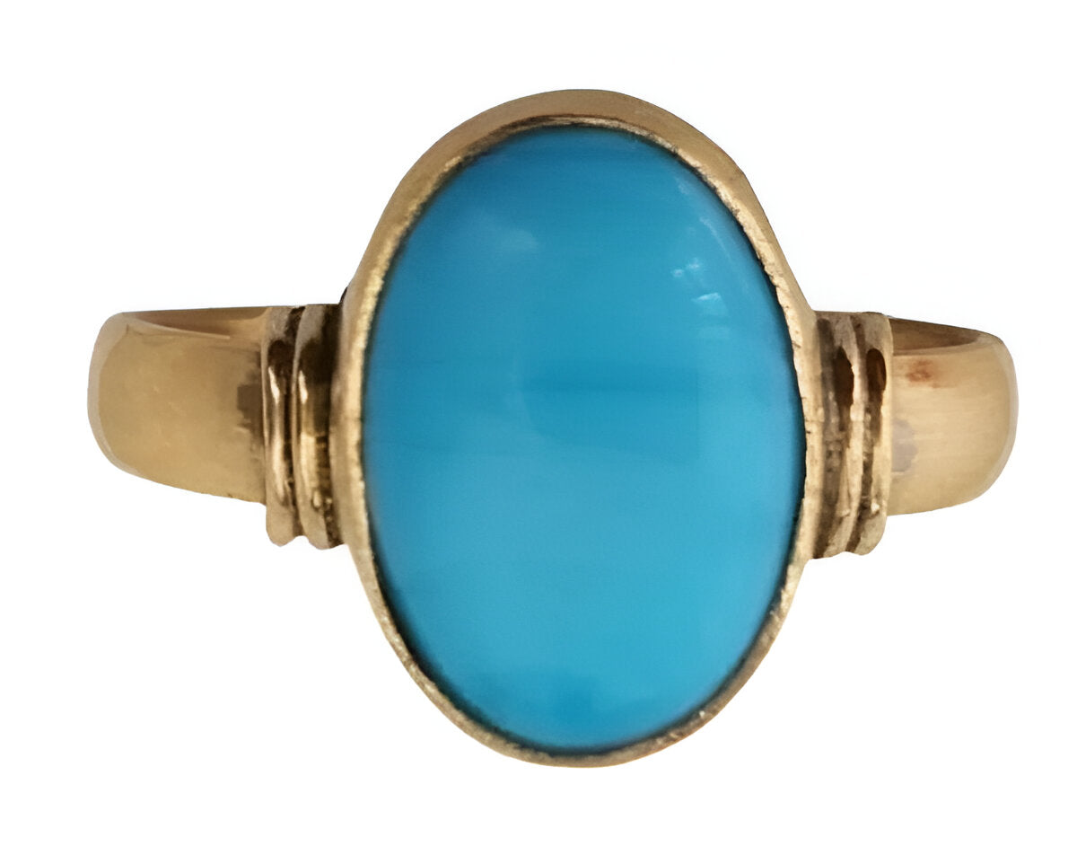 Firoza Stone Ring for Men & Women