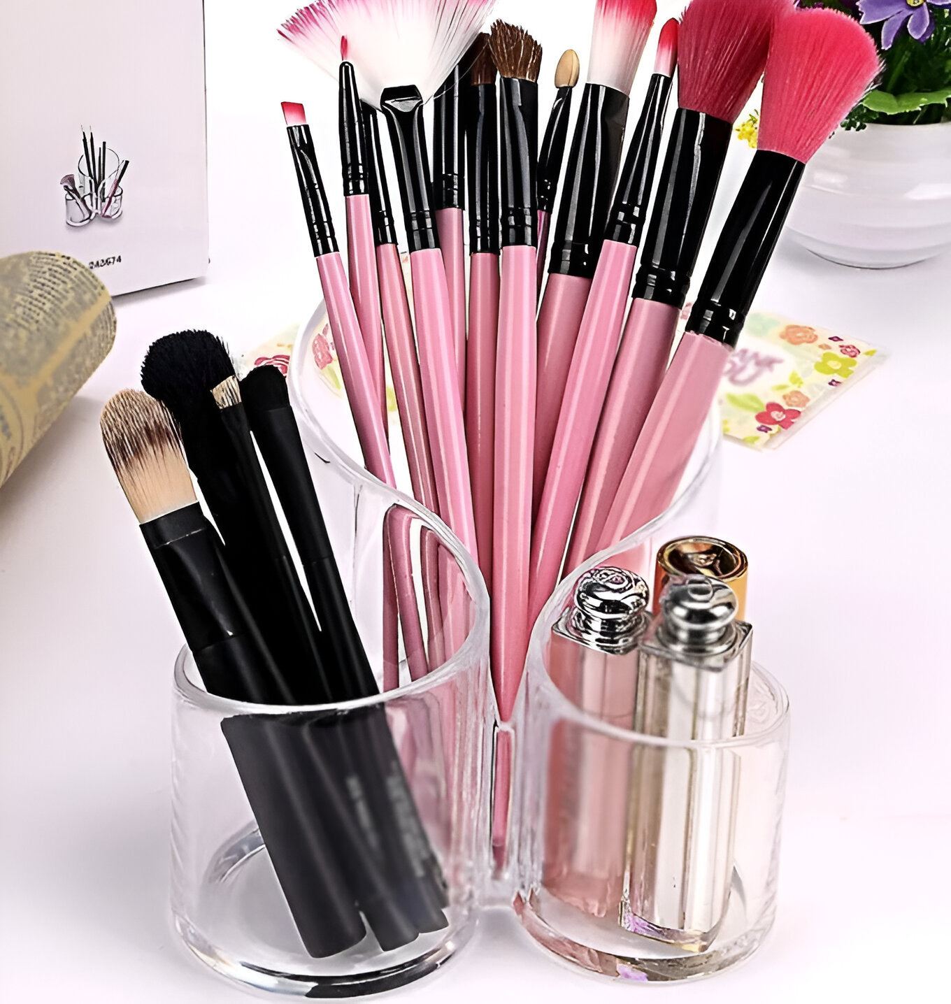 Transparent Acrylic Cosmetic Makeup Organizer