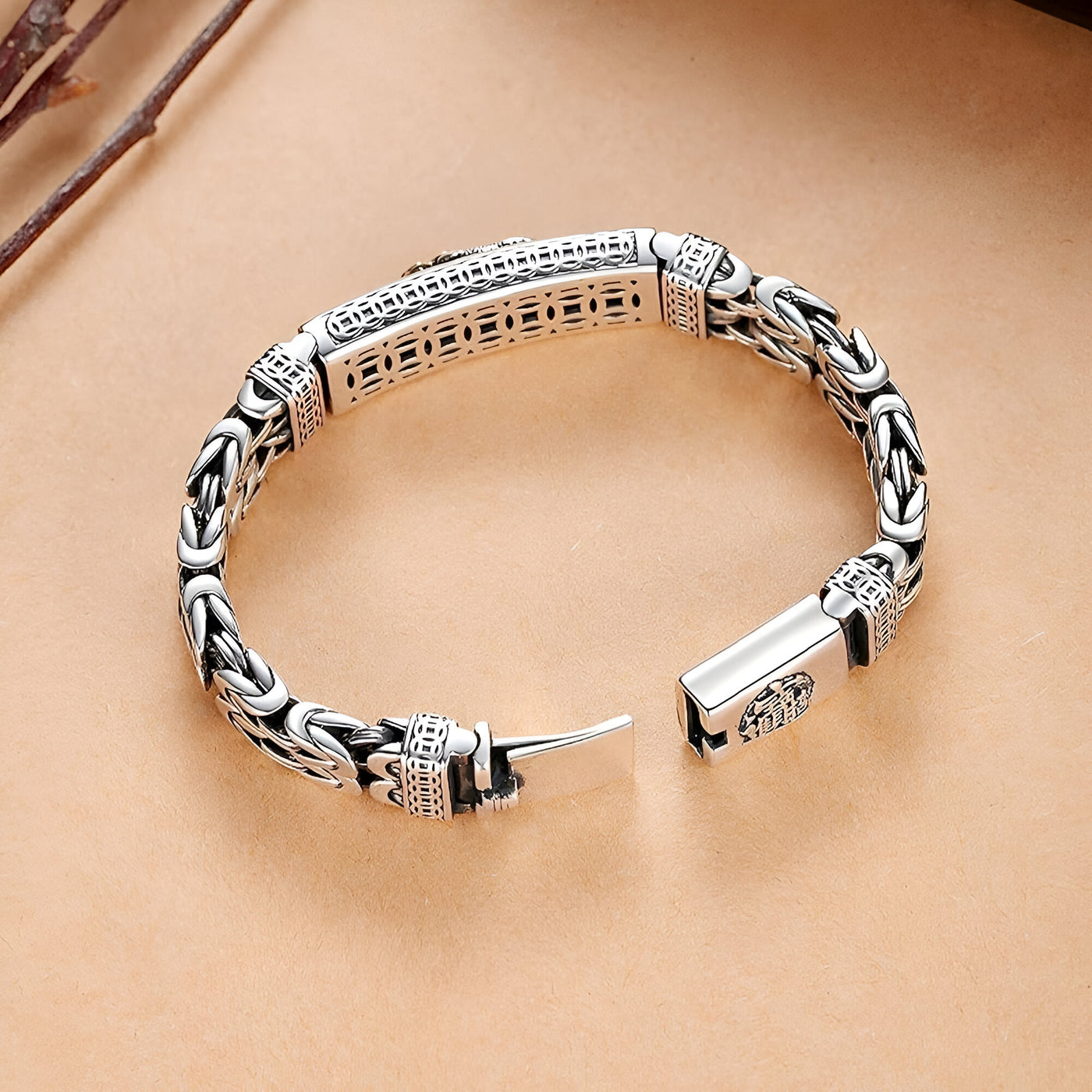Charm Bracelet Cuff Men