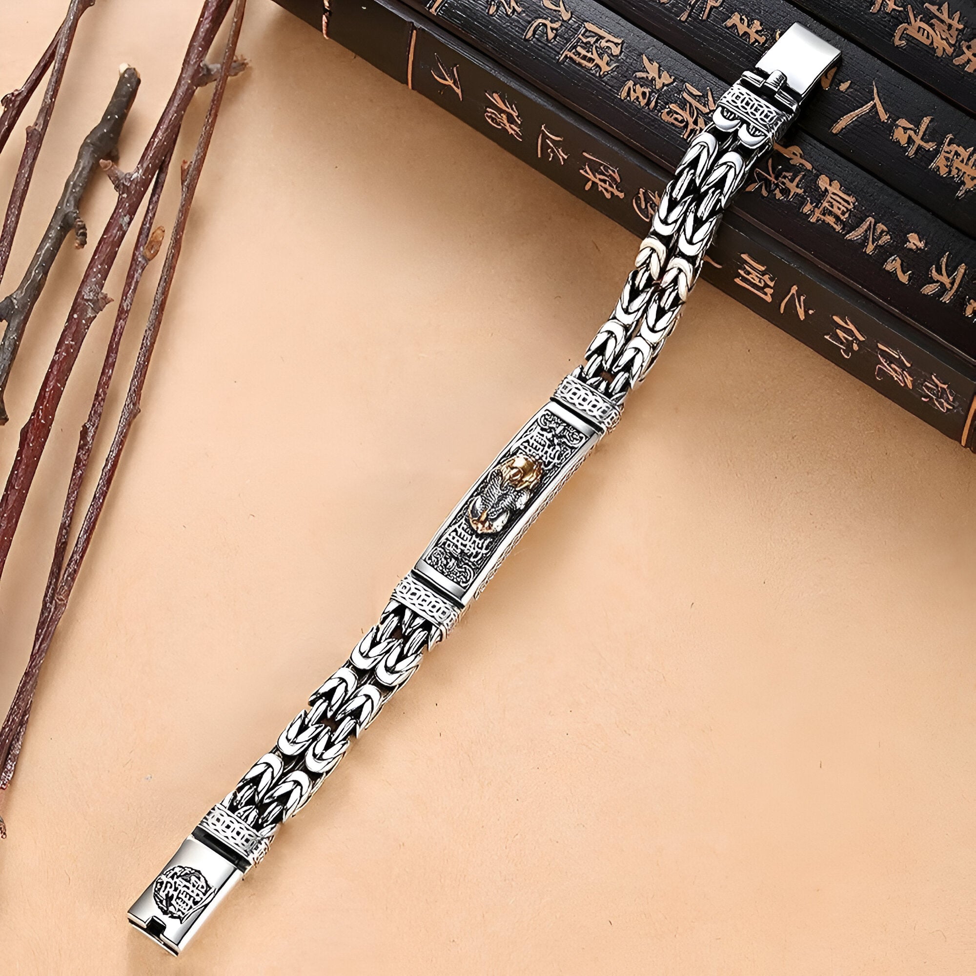 Charm Bracelet Cuff Men