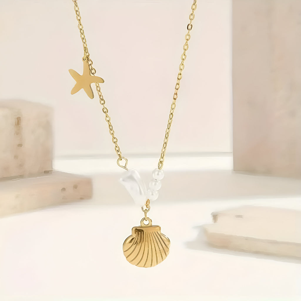 Eira Pearl Anti Tarnish Necklace