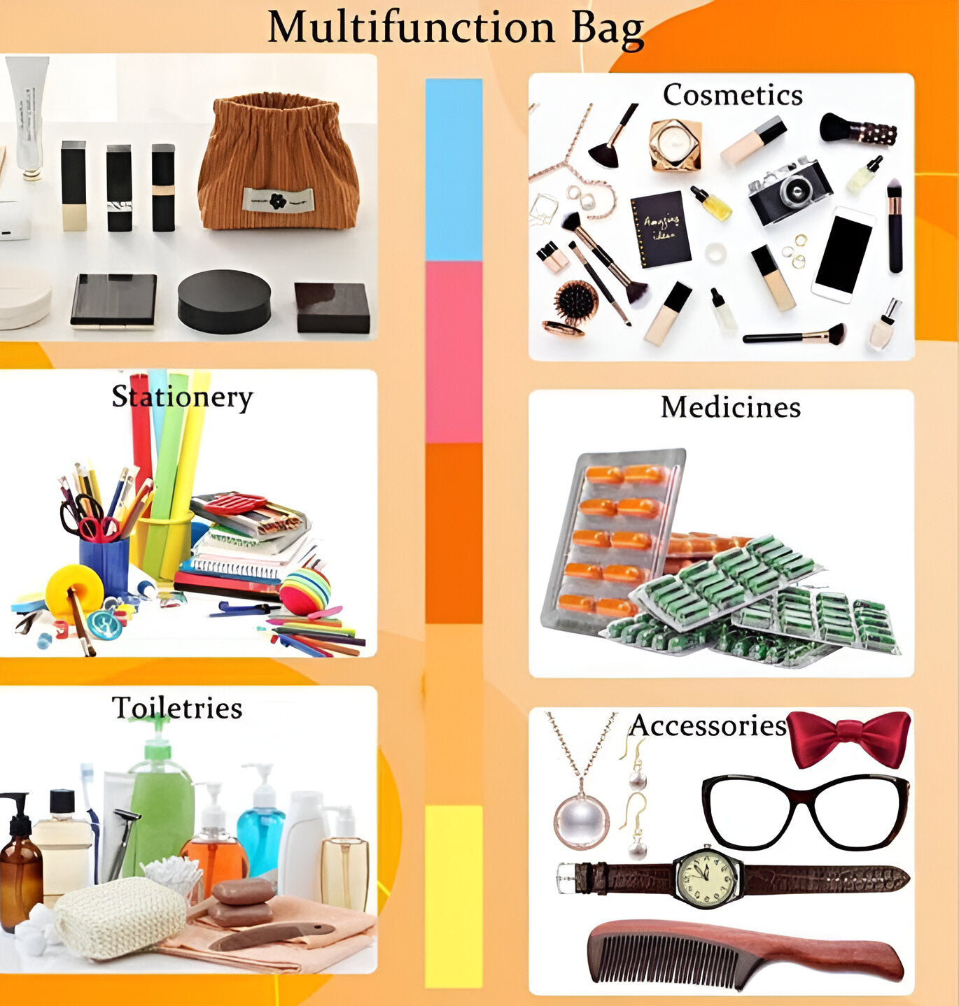 Small Makeup Bag (Pack Of 4)