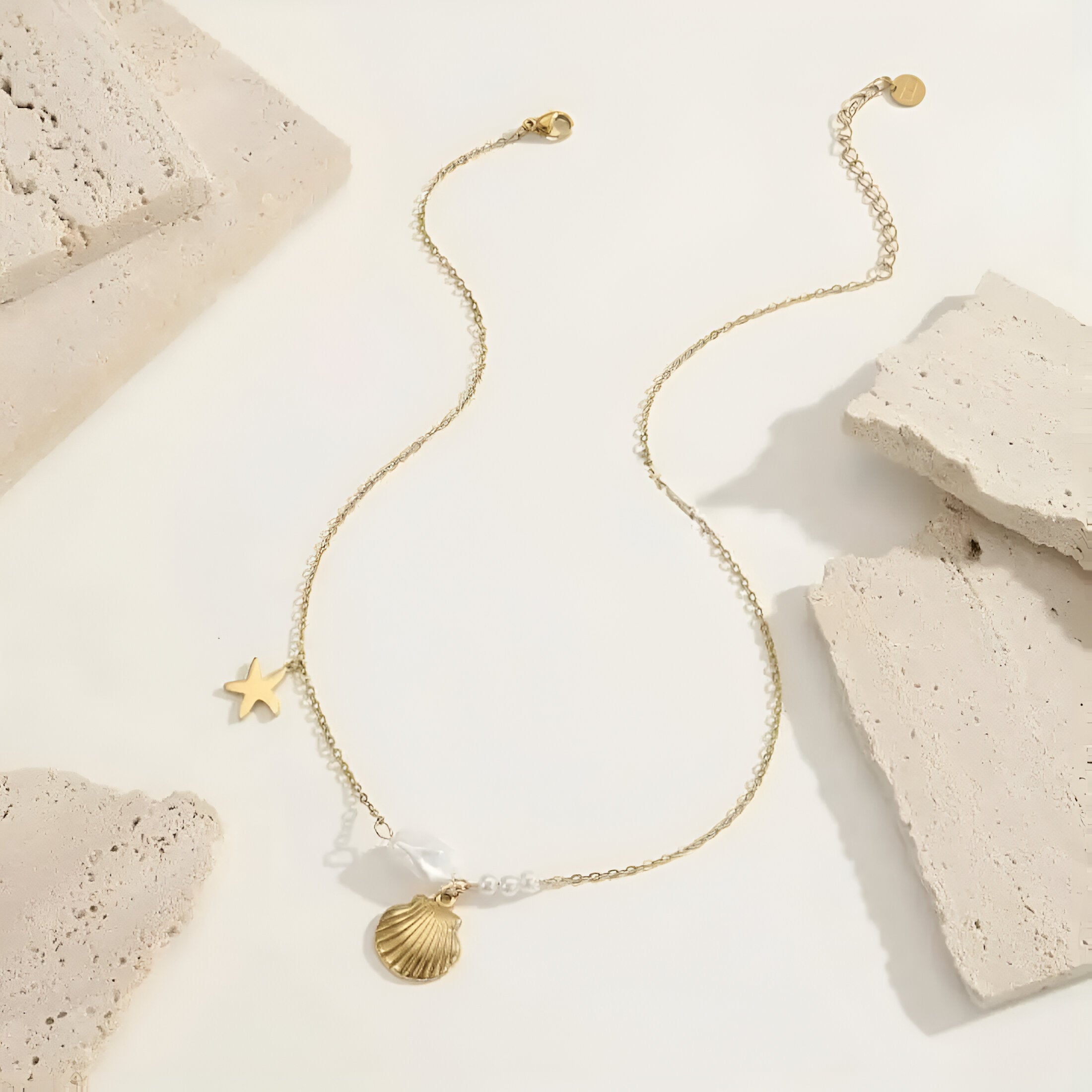 Eira Pearl Anti Tarnish Necklace