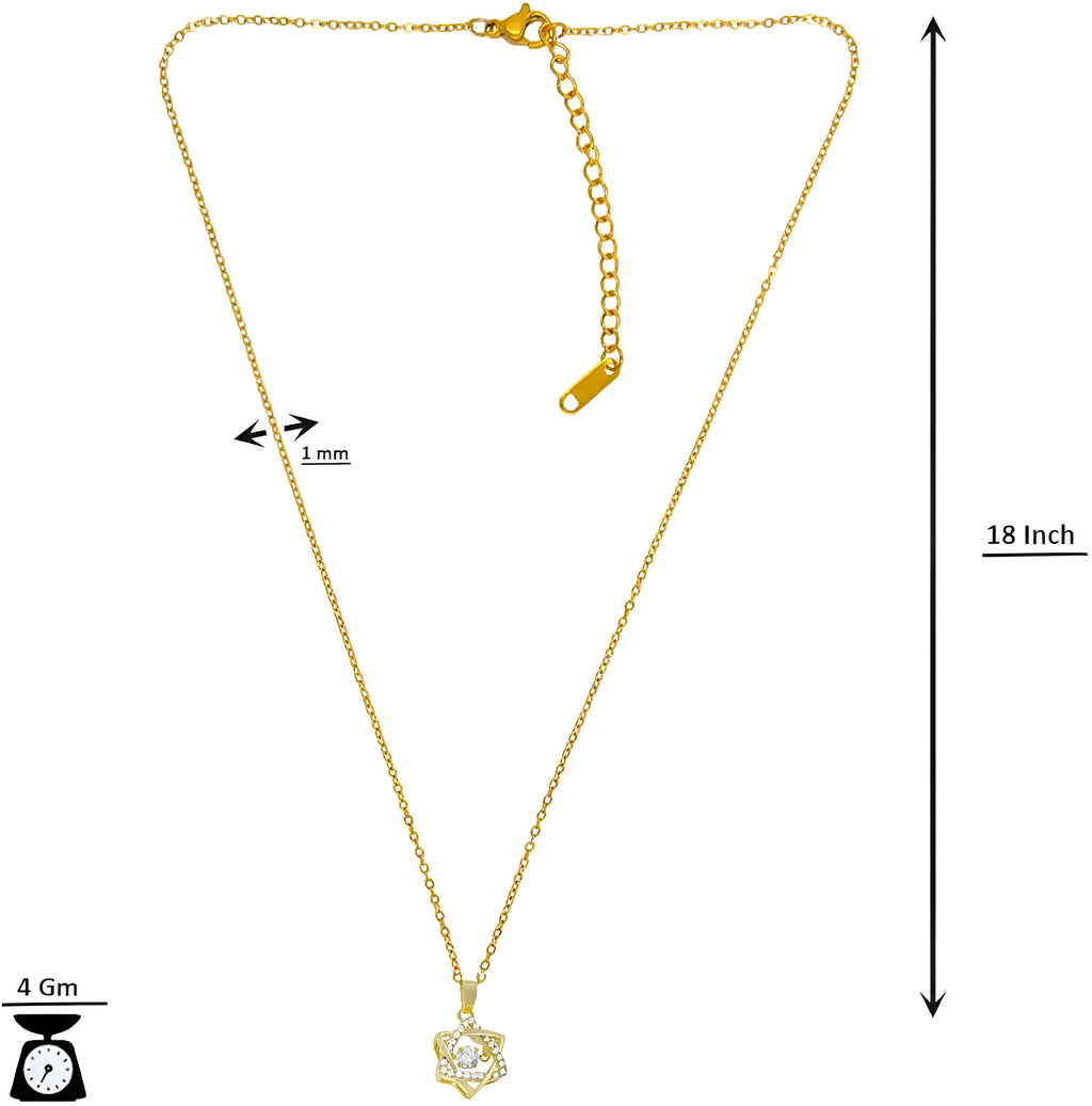 AURI American Diamond Necklace