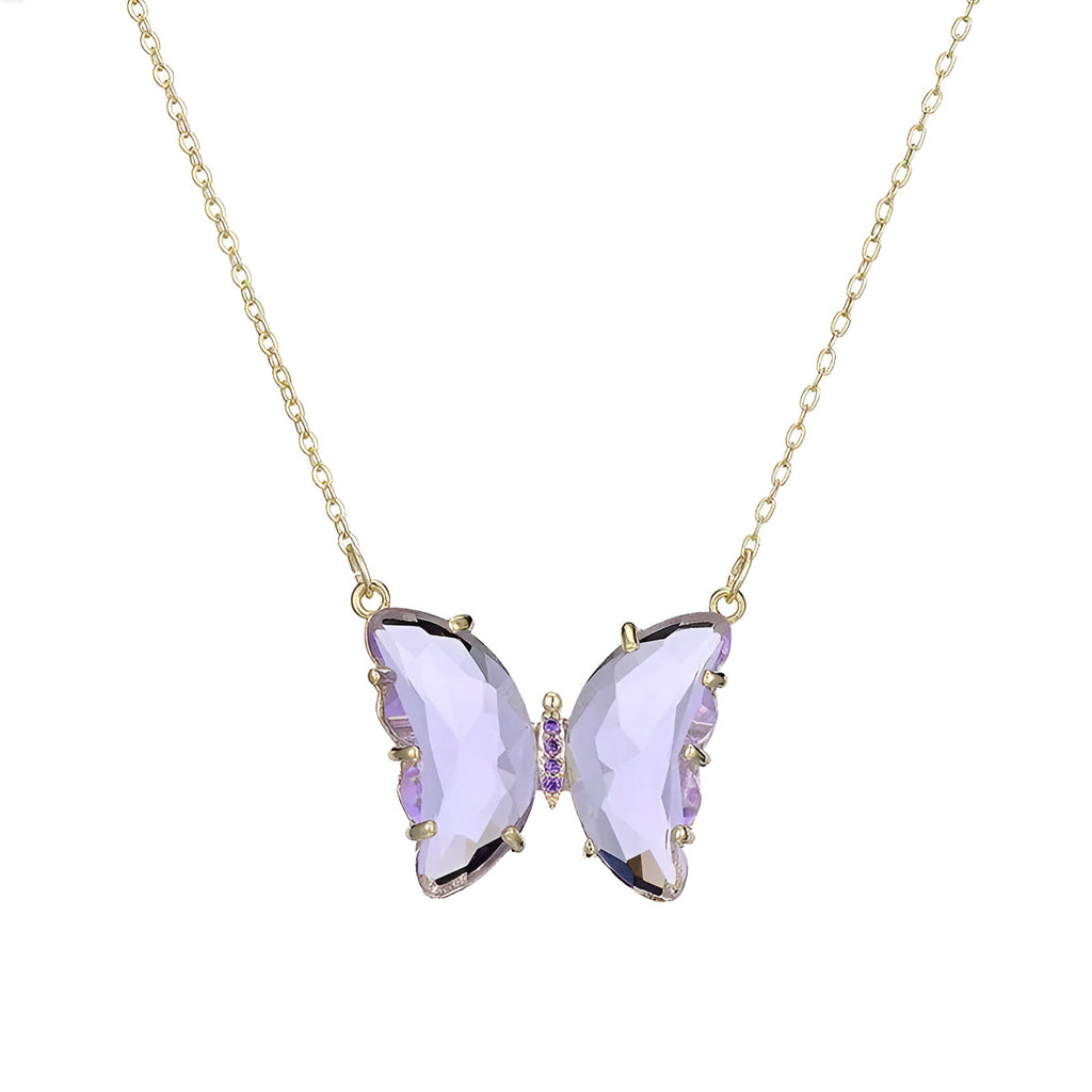 ELYS Gold-Plated Butterfly Necklace