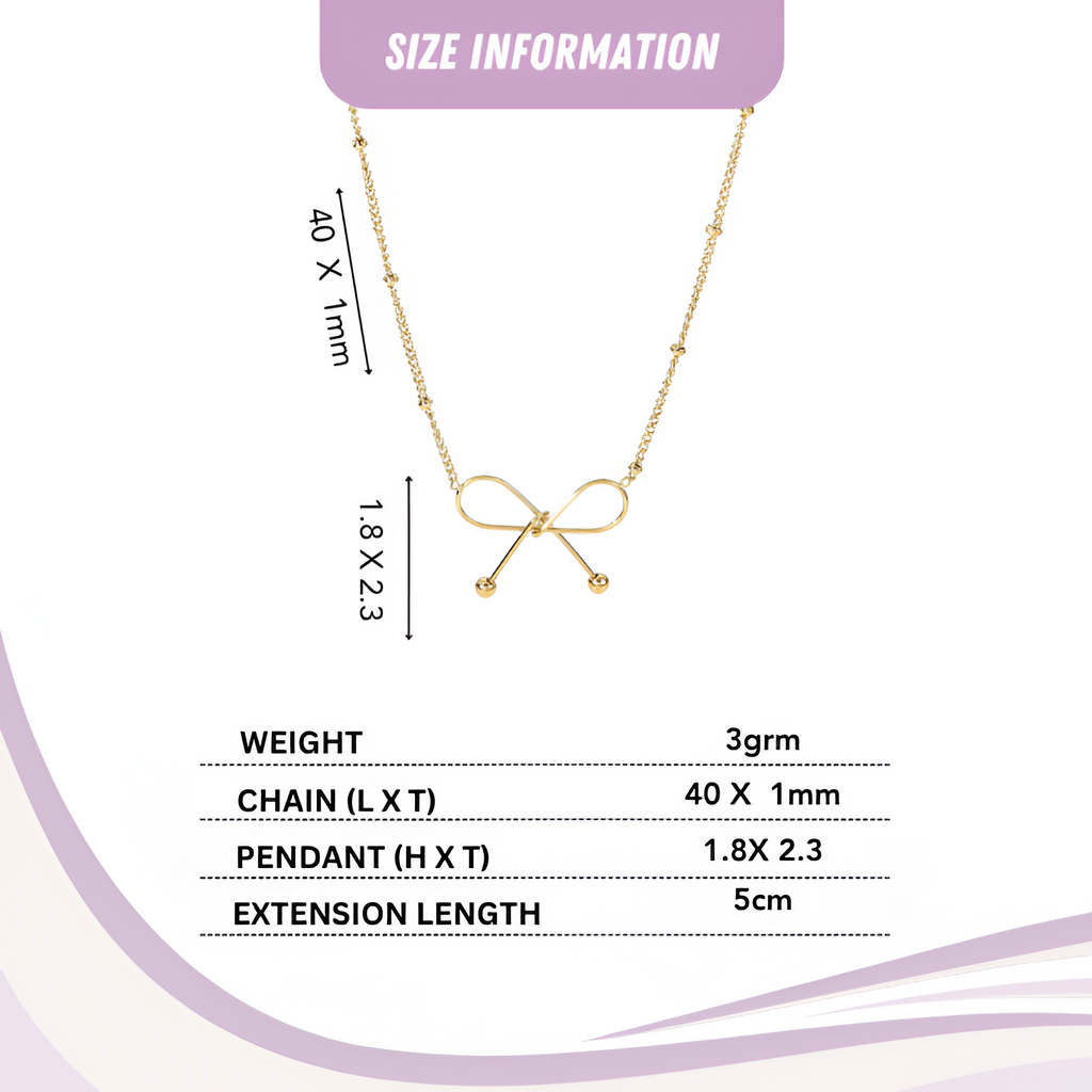 Ivon Infinite Tarnish Necklace