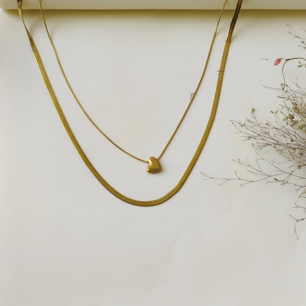 Oryn Duo Necklace & Earrings Set