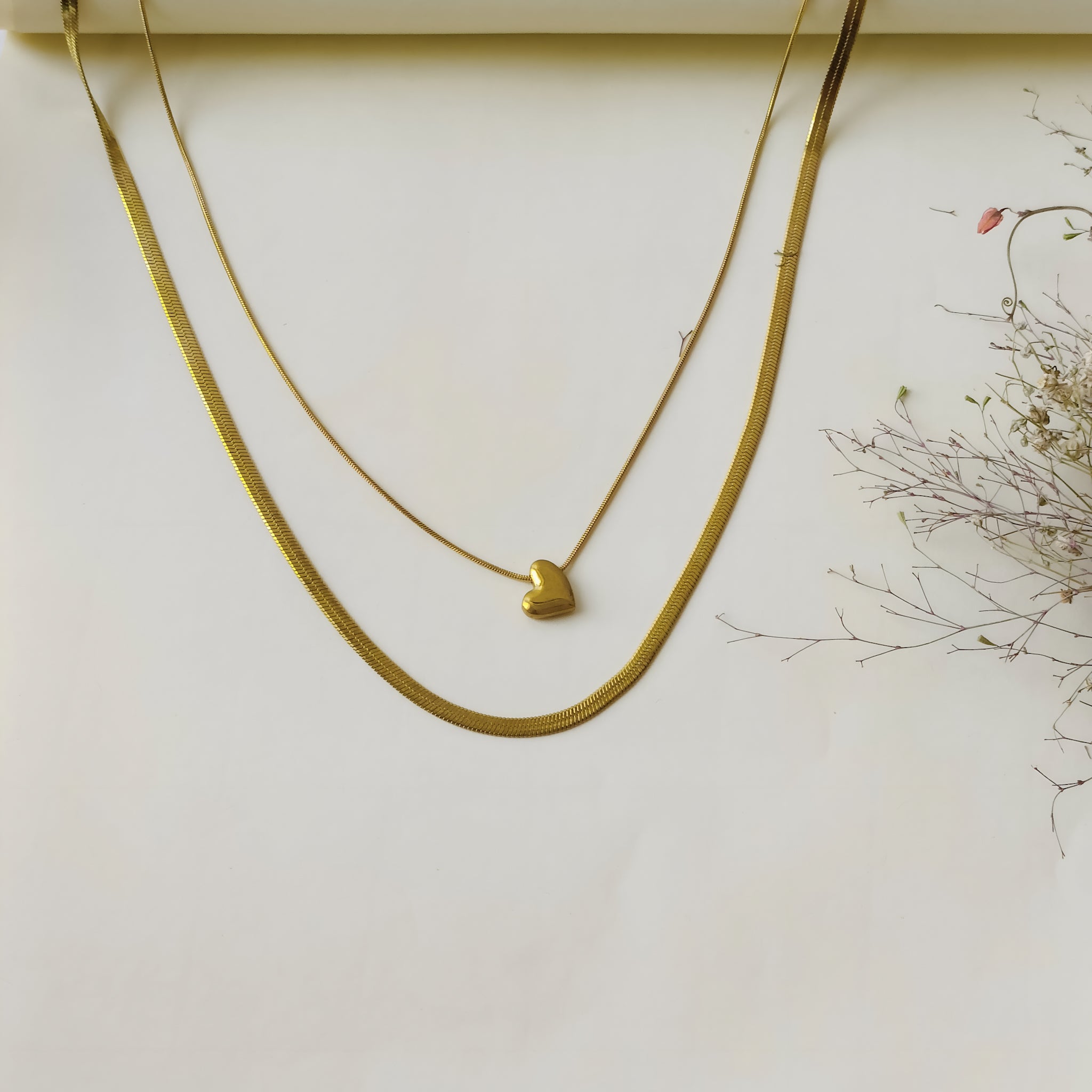 Oryn Duo Necklace & Earrings Set