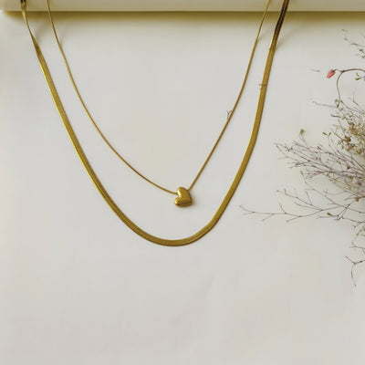 Oryn Duo Necklace & Earrings Set