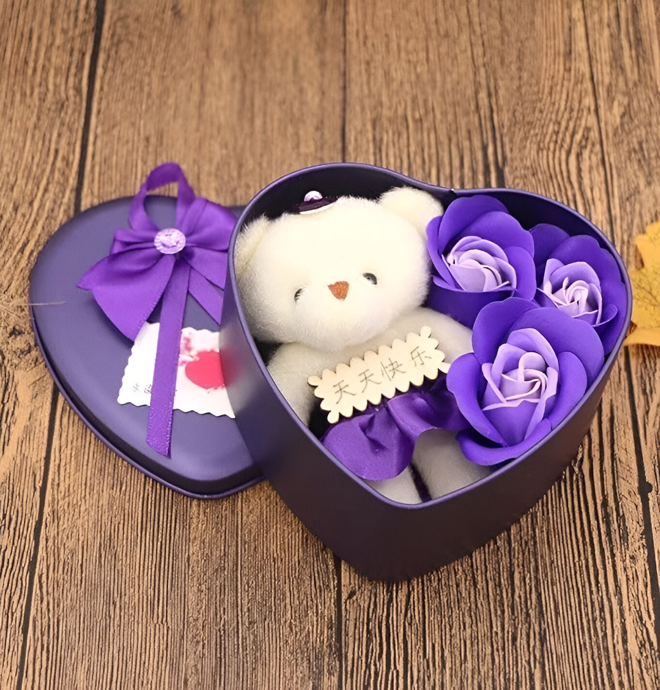 Small Bear Rose Gift Box