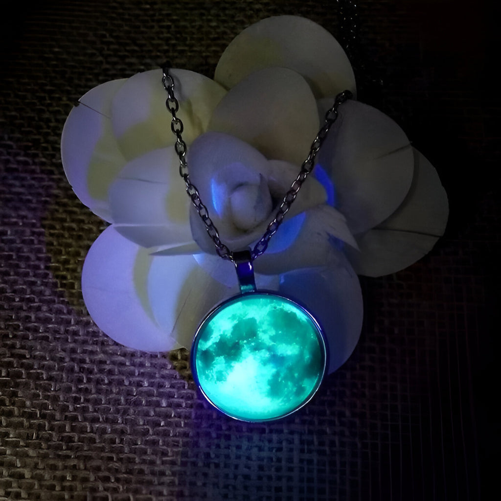 Glowing Moon Necklace