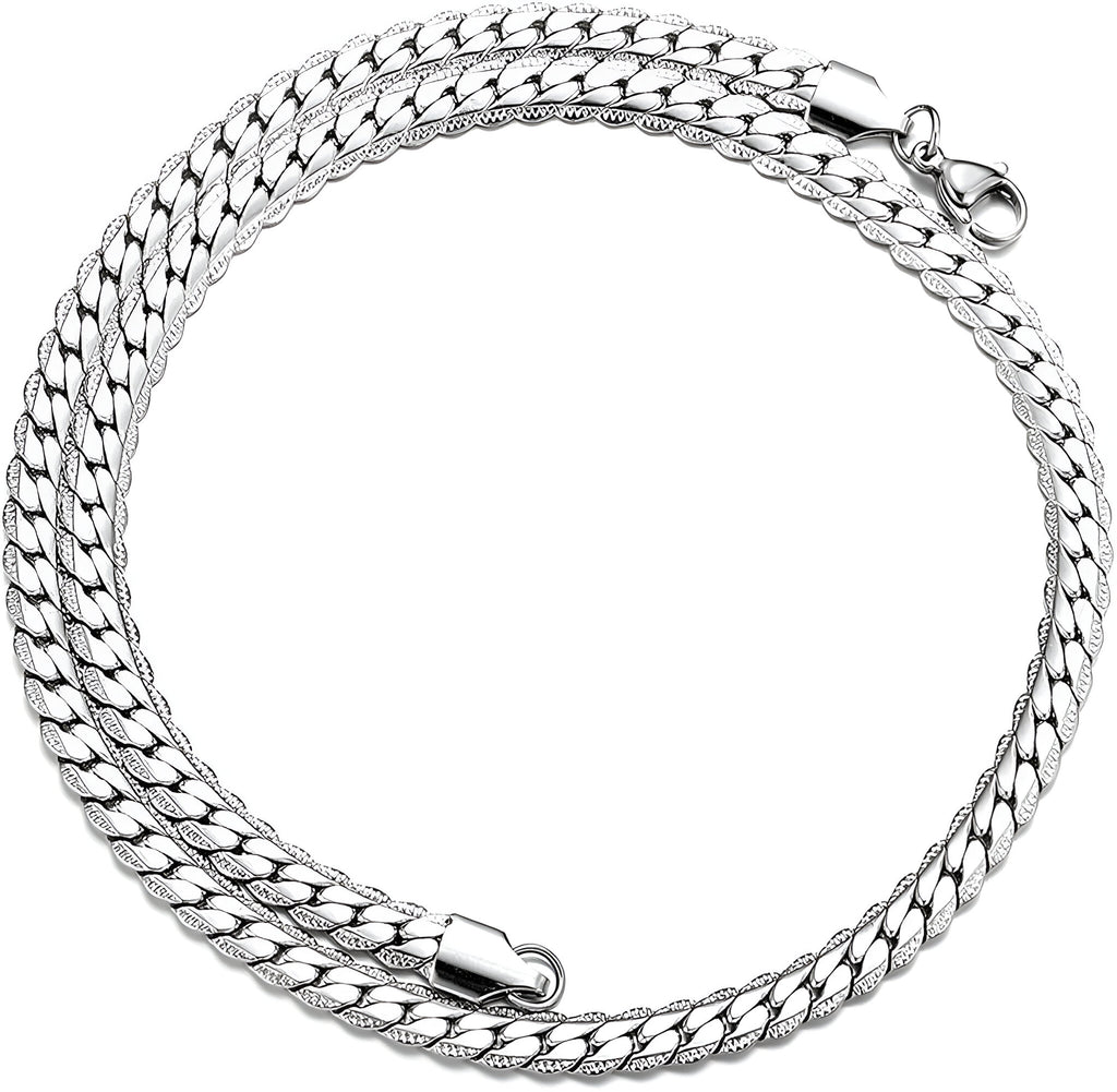 Glowing Silver Plated Chain