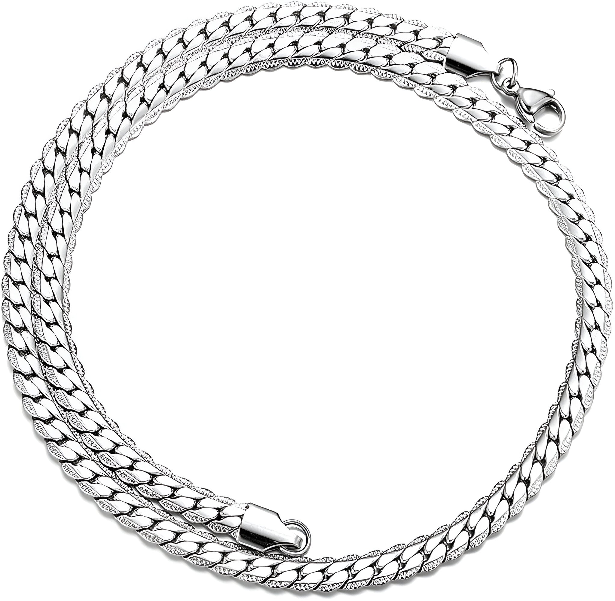 Glowing Silver Plated Chain