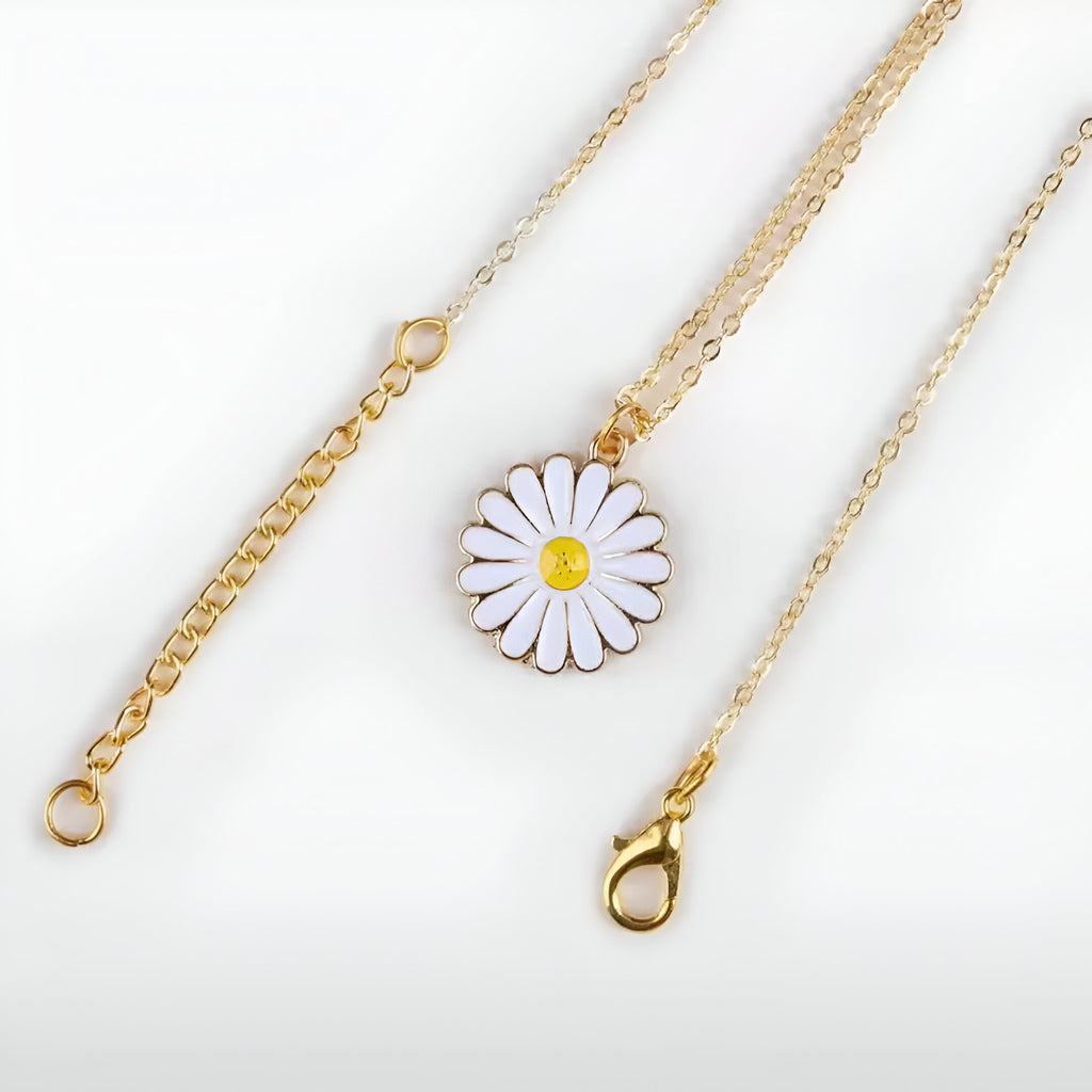 Gold sunflower Plated Stylish Necklace
