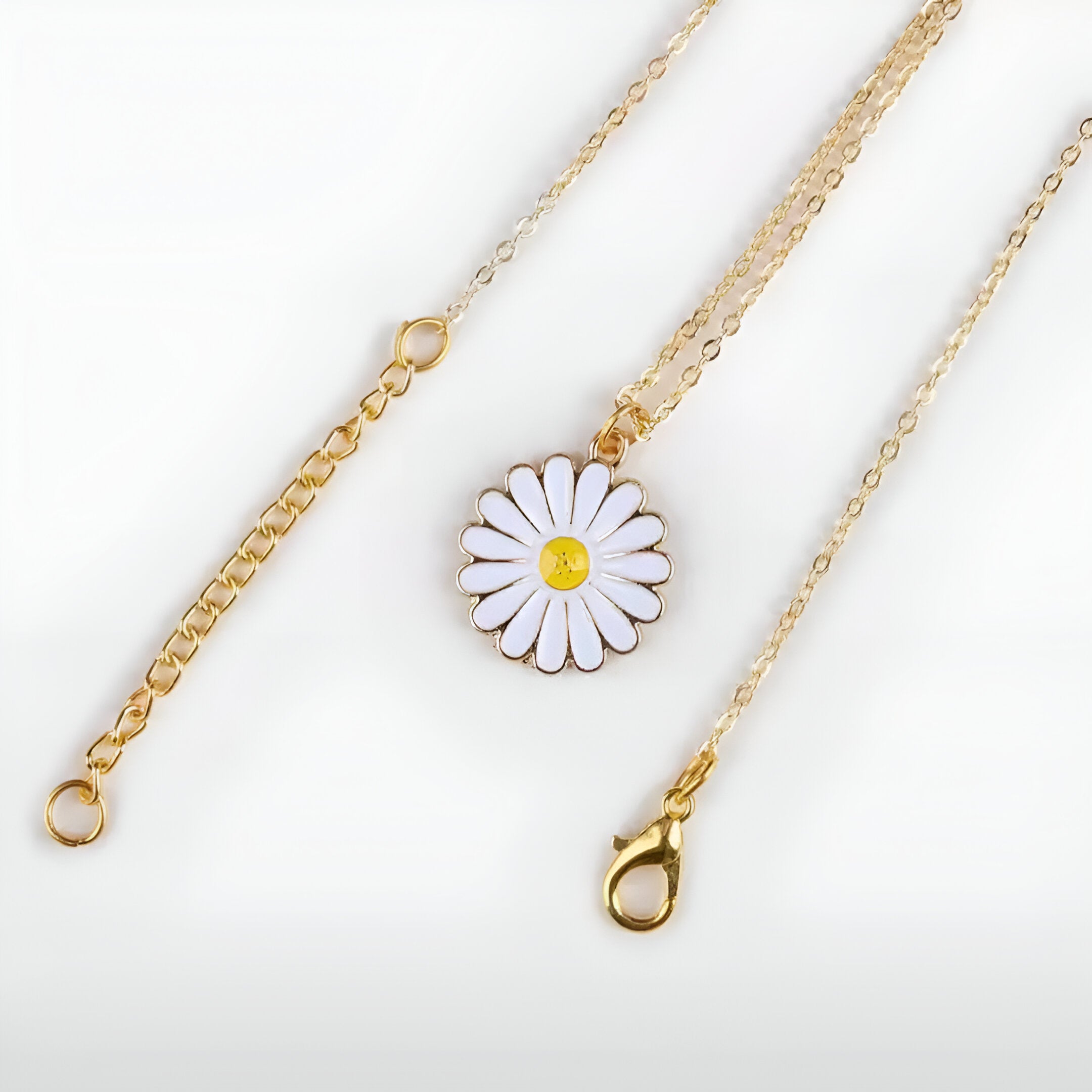 Gold sunflower Plated Stylish Necklace