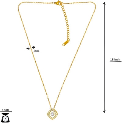 Auri American Diamond Necklace