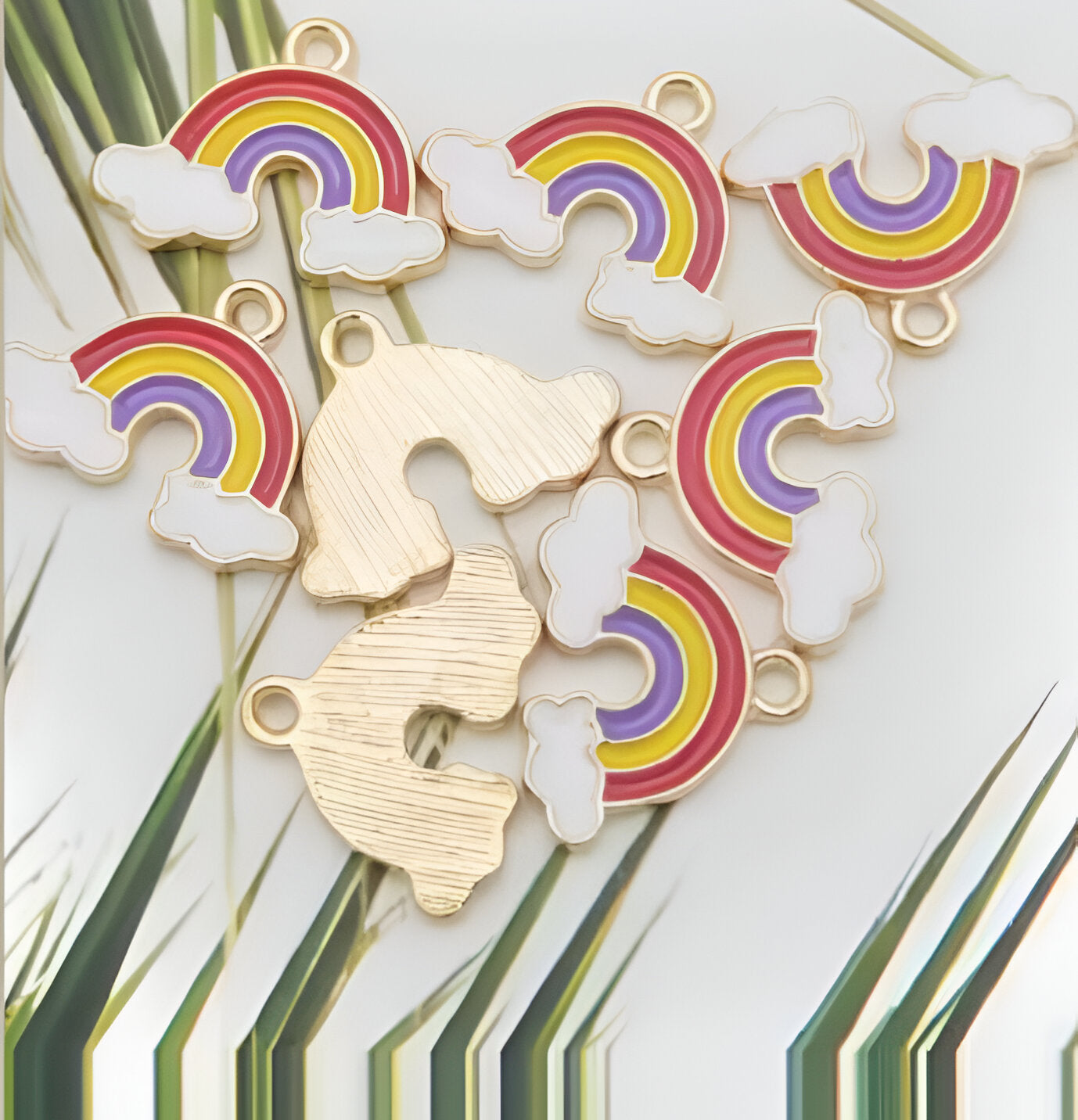 Rainbow Pendant Necklace