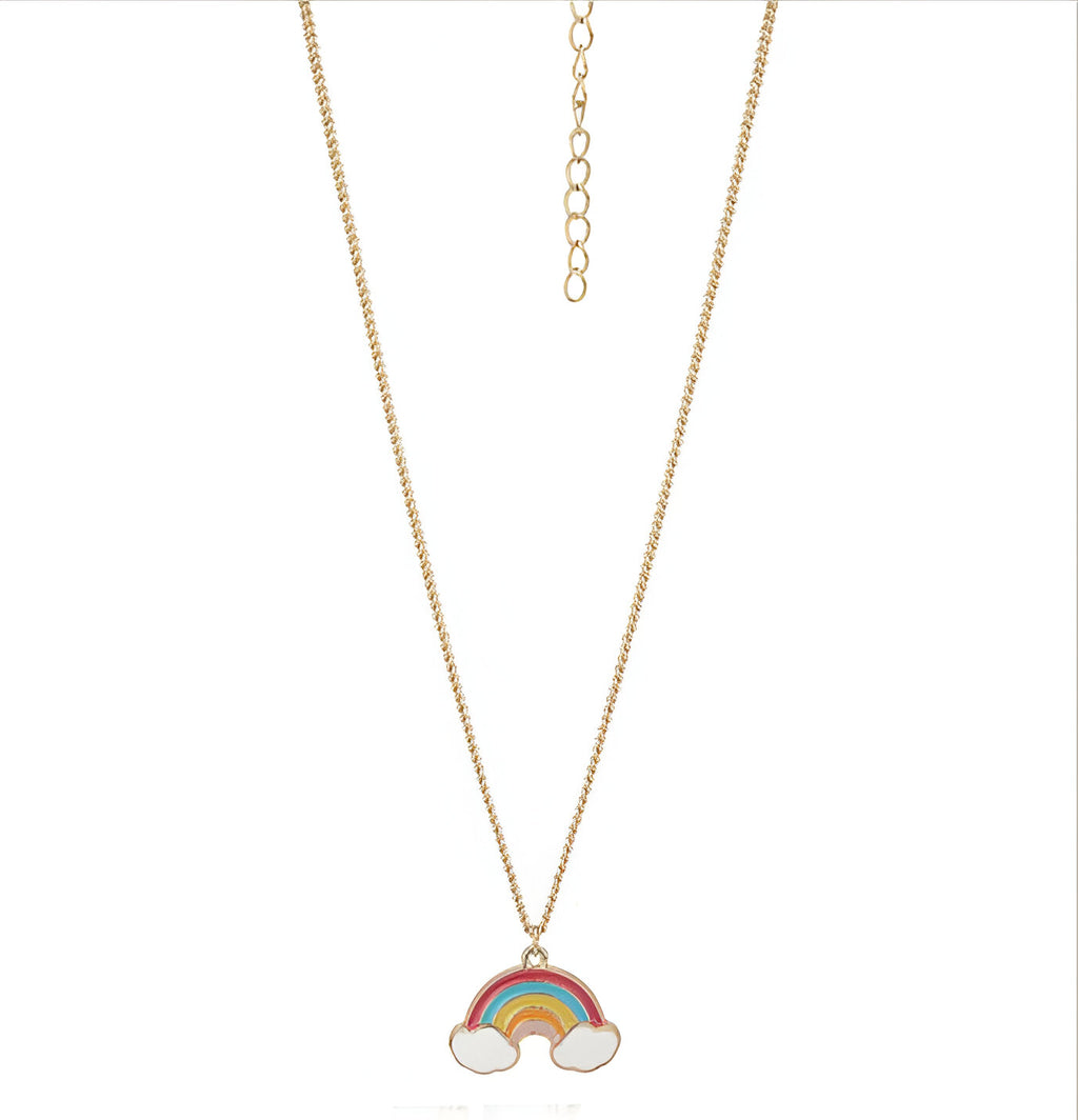 Rainbow Pendant Necklace
