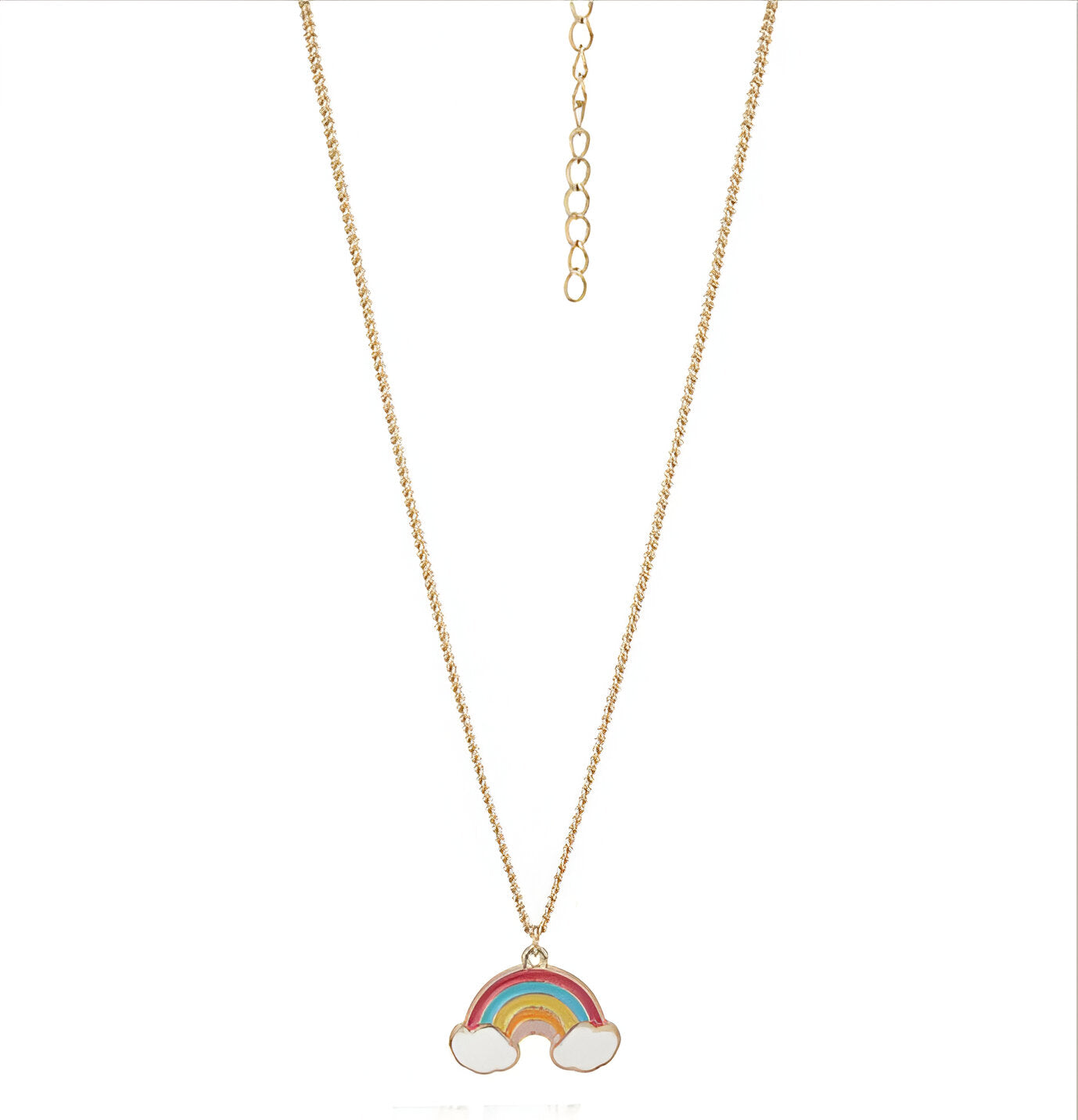 Rainbow Pendant Necklace