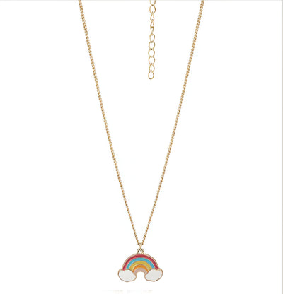 Rainbow Pendant Necklace